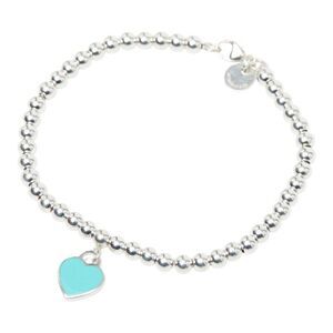 Tiffany & Co Return To Tiffany & Co Mini Heart Tag 1P Diamond Bracelet Ball